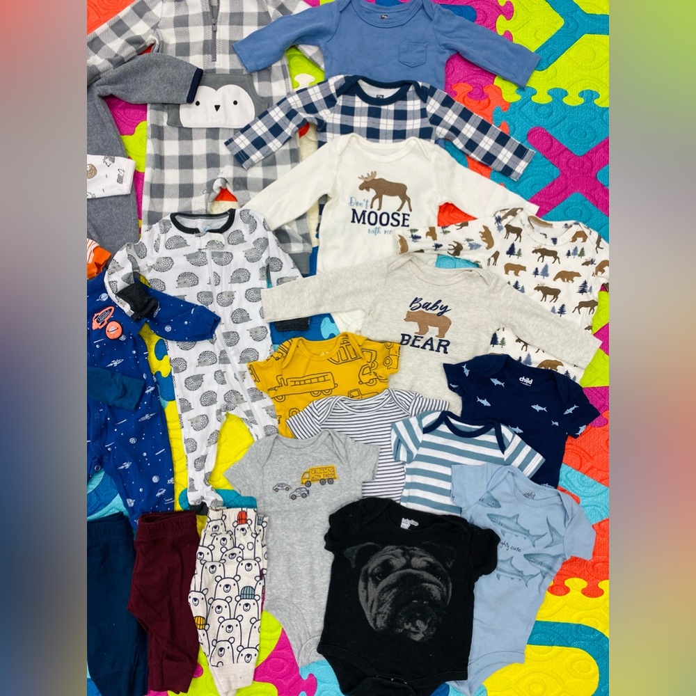 0-3 to 6 month baby boy clothes
